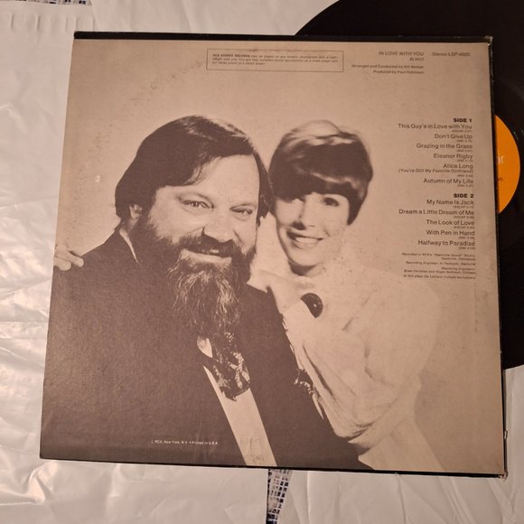 al hirt in love with you lp record - Picture 3 of 4